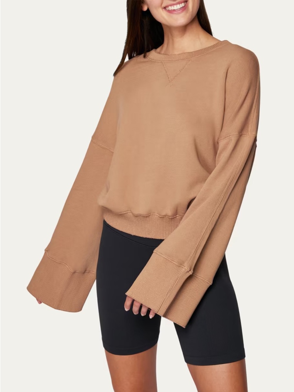 Spiritual Gangster's Malia Wide Sleeve Crew